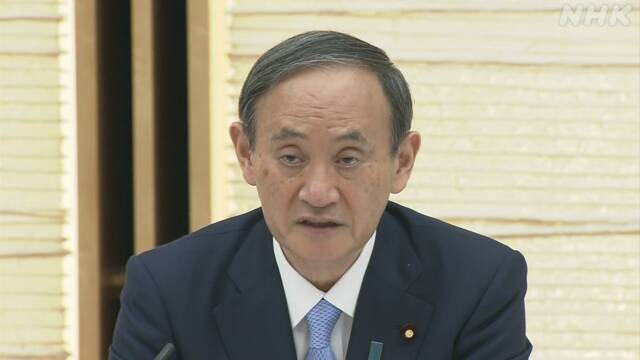 Prime Minister Yoshihide Suga on May 28 