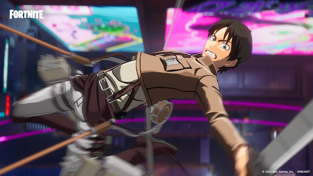 #Attack on Titan x Fortnite Collab Previewed as Chapter 4 Season 2 Launches