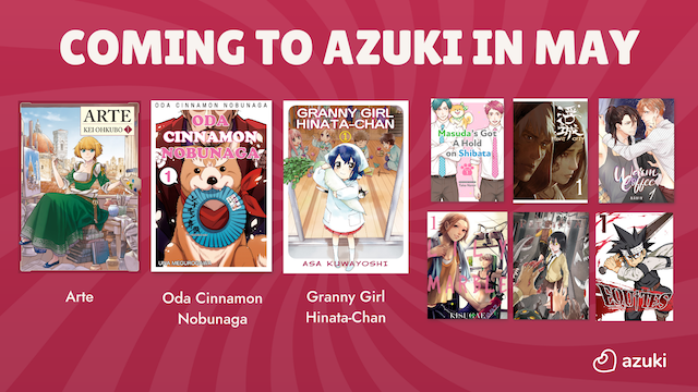 #Arte, Oda Cinnamon Nobunaga und mehr schließen sich Azuki Manga Lineup an