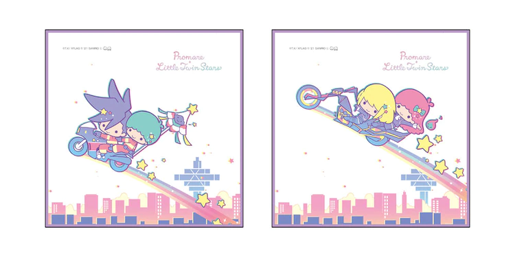 Promare x Little Twin Stars mini towels