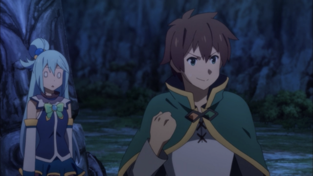 Kazuma's strategy throws Aqua for a loop