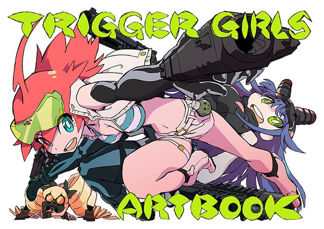 Crunchyroll - Anime Studio Trigger's Valentine's Art Goes Online Along With  Artbook Sales