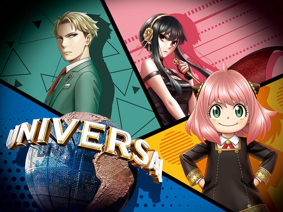 The Forgers Go Undercover at Universal Studios Japan in 2023 for SPY x FAMILY Attraction