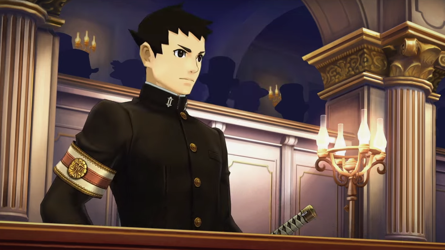 Ryunosuke Naruhodo in The Great Ace Attorney Chronicles