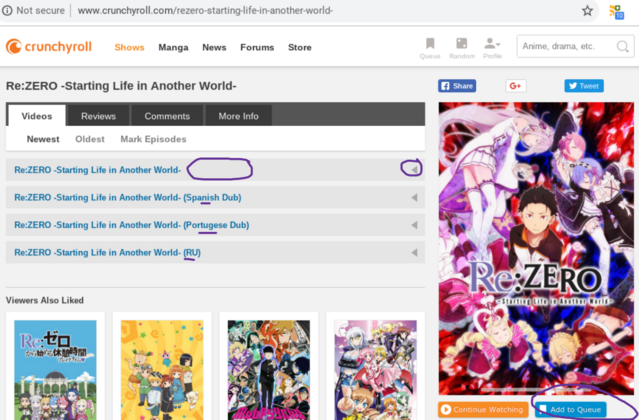 Crunchyroll - Foros to access online features - Página 3