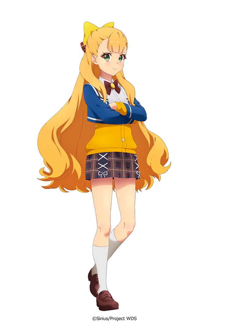 A character setting of Kathrina Griebel from the upcoming World Dai Star TV anime.