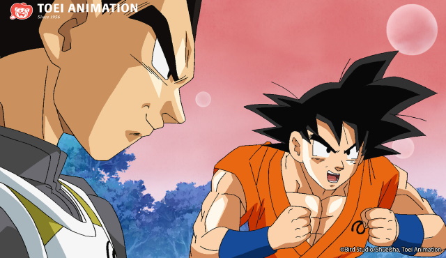 Goku und Vegeta in Dragon Ball Super