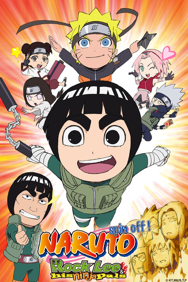 Naruto Spin Off Rock Lee His Ninja Pals Watch On Crunchyroll