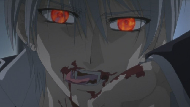 bloody anime vampire boy