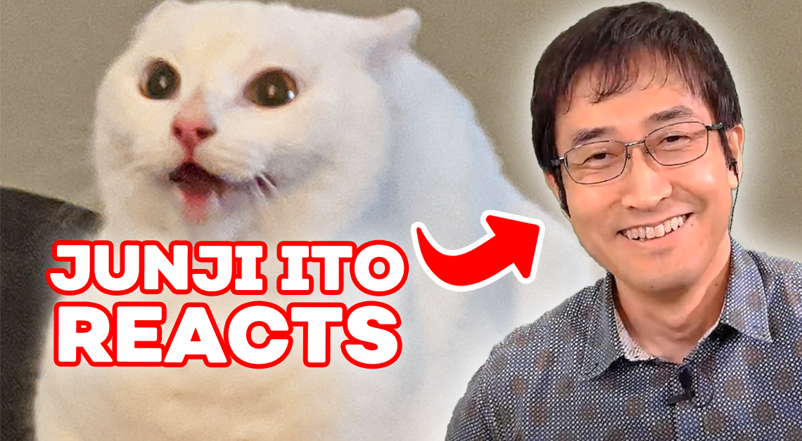 Crunchyroll - VIDEO: Junji Ito Reacts to YOUR Cats!