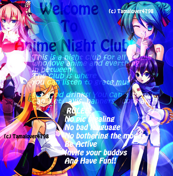 Crunchyroll Anime Night Club Group Info