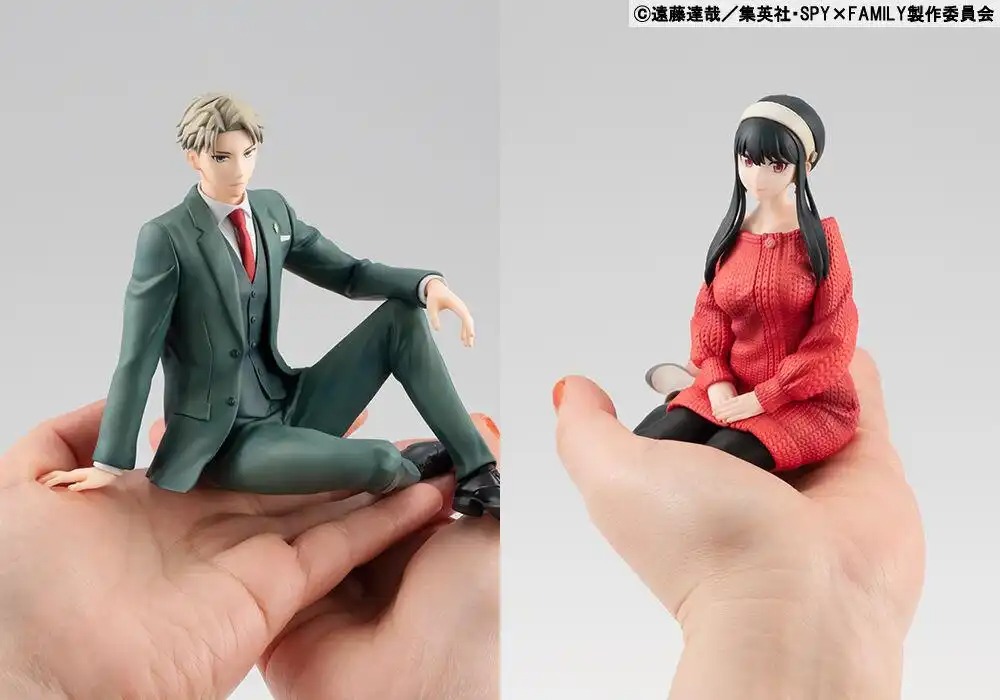 Loid and Yor Get Shrunk Down in SMOL SPY x FAMILY Anime Palm-Sized Figures