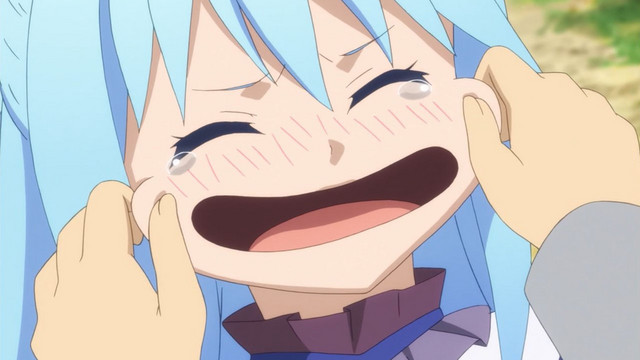 Squished Aqua face