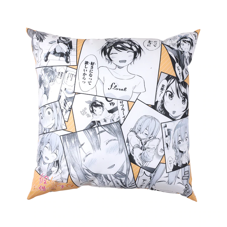 Rent-a-Girlfriend manga pillow