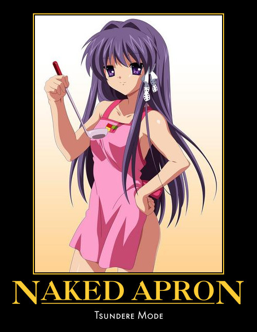Bleach Girls Naked Apron