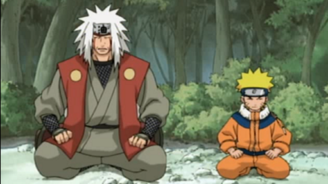 ofubito naruto and jiraiya