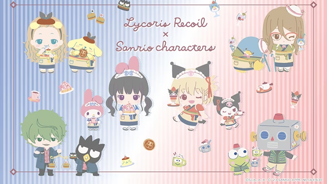 #Lycoris Recoil TV Anime plant bezaubernde Zusammenarbeit mit Sanrio