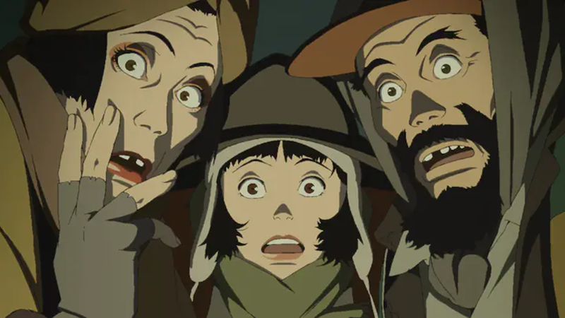 from Satoshi Kon's Tokyo Godfathers