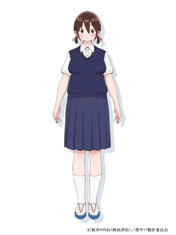 The Dangers in My Heart Honoka Hara character design