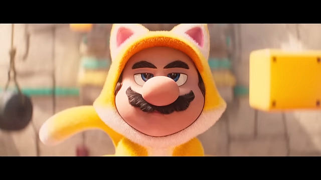 #Neuer Super Mario Bros. Film-TV-Werbespot enthüllt Cat Mario, Seth Rogen als Donkey Kong
