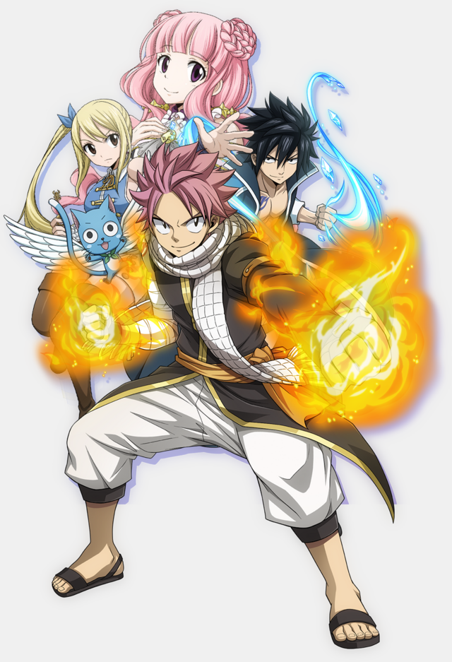  Confira o novo visual dos personagens do anime 'Fairy  Tail