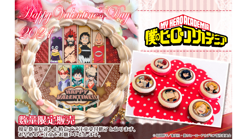 My Hero Academia Cakes and Macarons