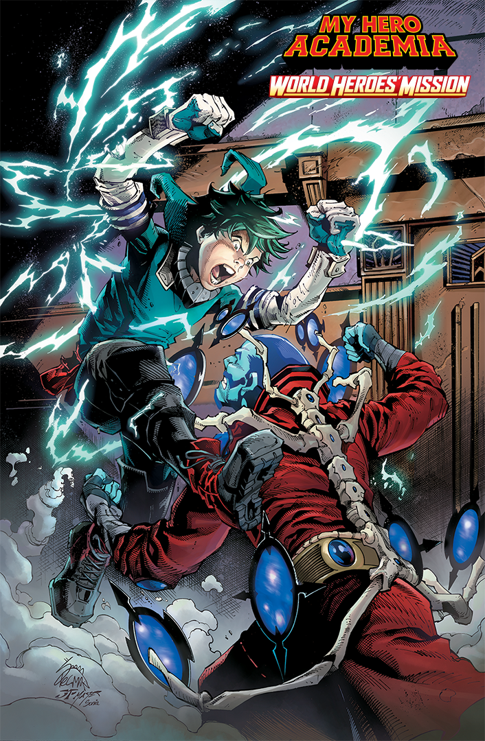 Deku vs. Flect Turn My Hero Academia: Missão Mundial de Heróis (Dublado)