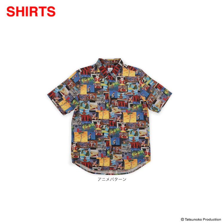 Yatterman button-down shirt