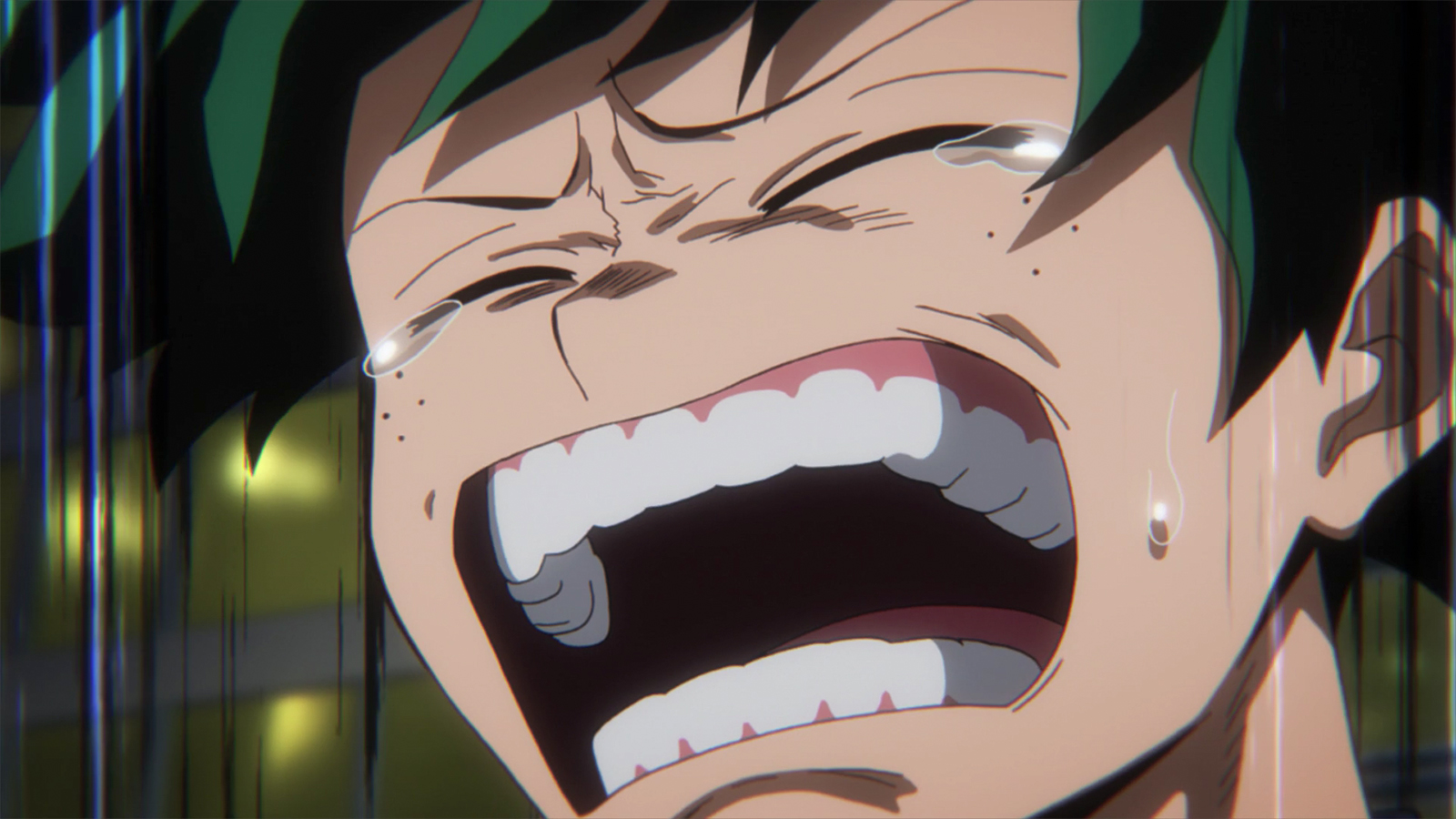 My Hero Academia Deku Cry