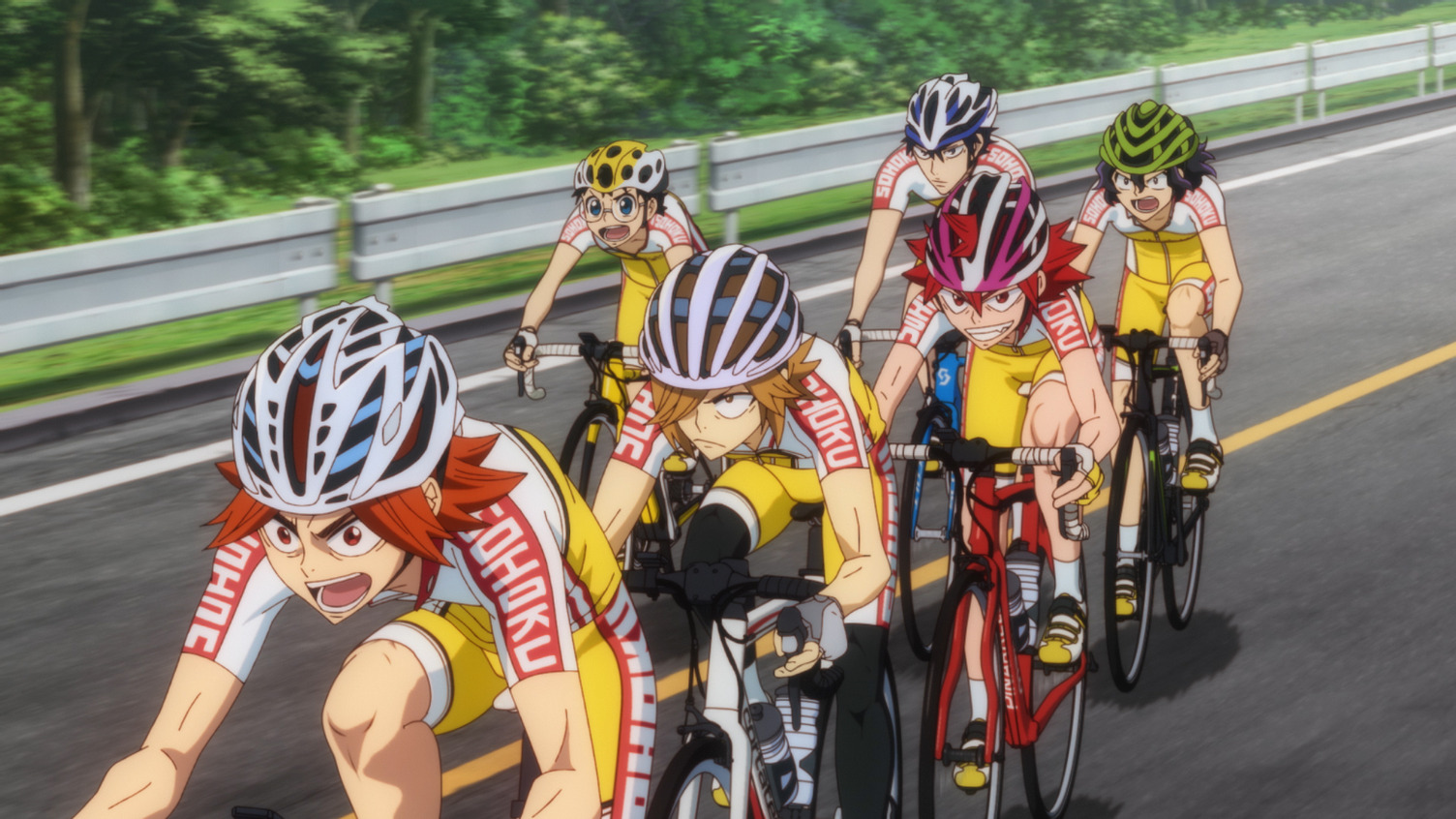 Yowamushi Pedal Limit Break anime header