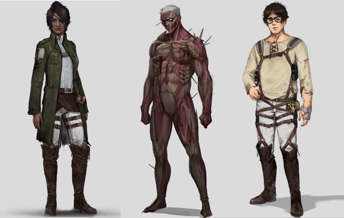 Dead by Daylight x Attack on Titan