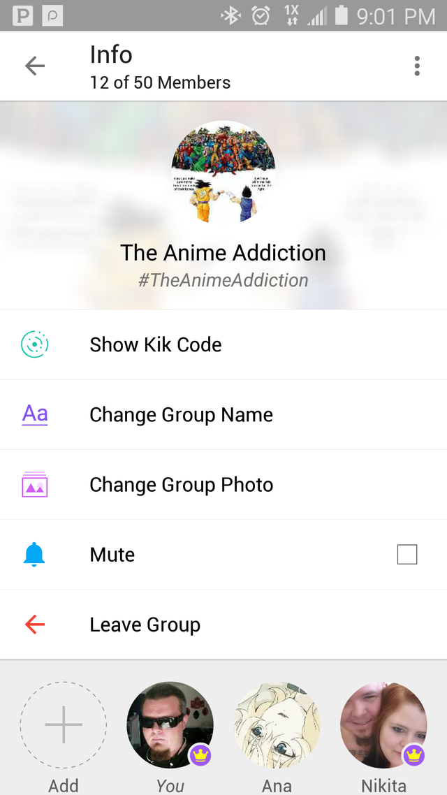 Crunchyroll - Forum - Kik group