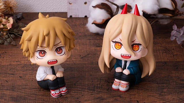 Chainsaw Man’s Denji and Power Go SMOL in Adorable Palm-Sized Figures