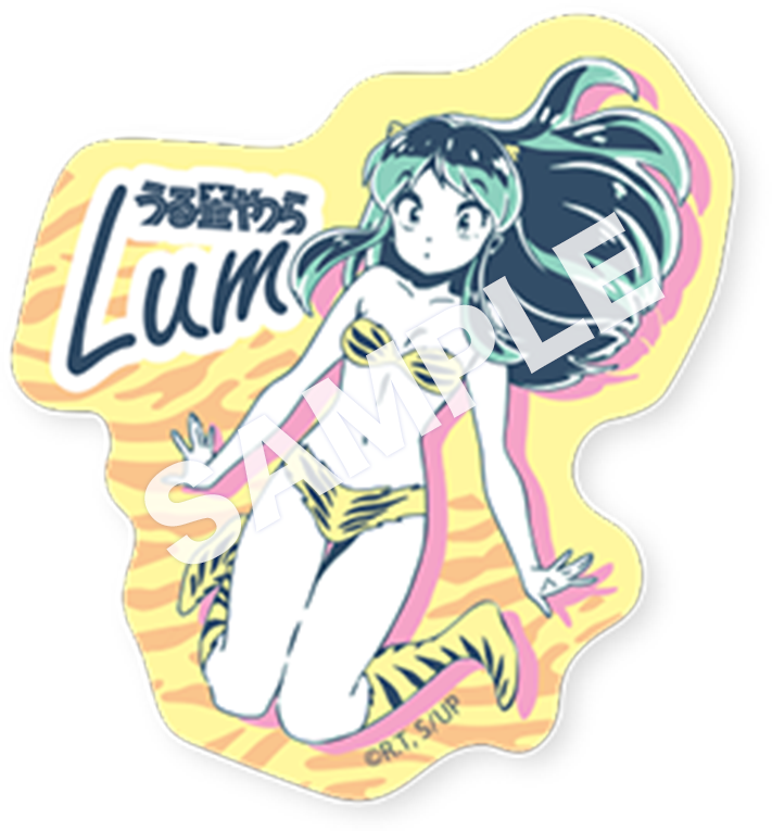 Urusei Yatsura x Lawson stickers
