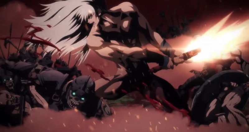 Crunchyroll Bastard Heavy Metal Dark Fantasy Anime Gets Fired Up In Op Movie