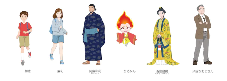 Katsuren Omorosoushi characters
