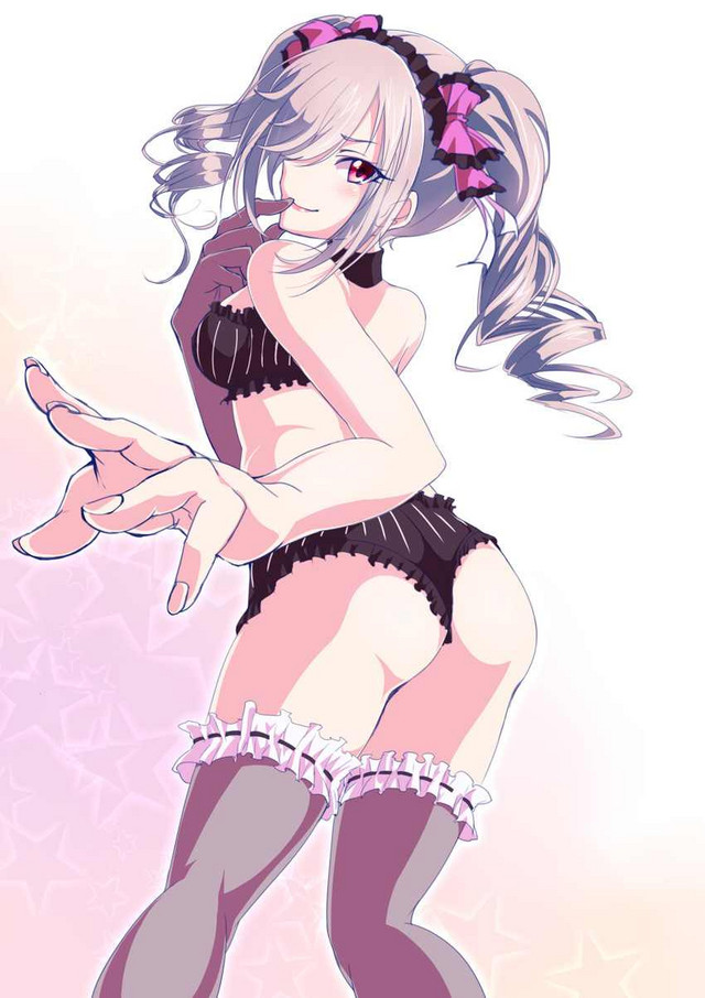Sissy cute long hair anime