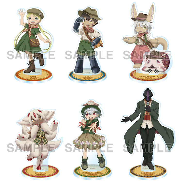 Made in Abyss acrylic standees