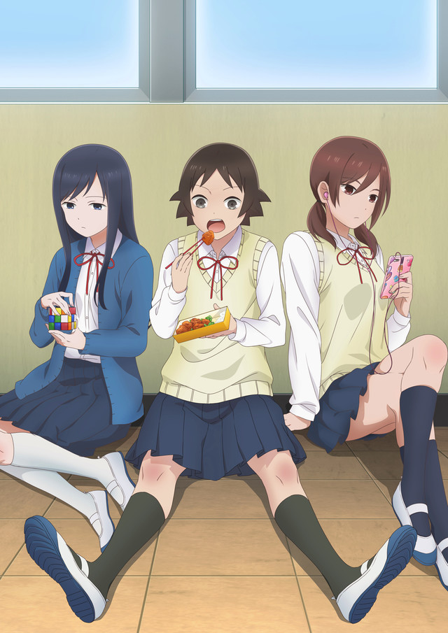 Crunchyroll - Main Cast Gets Lazy in Wasteful Days of High School Girls TV  Anime