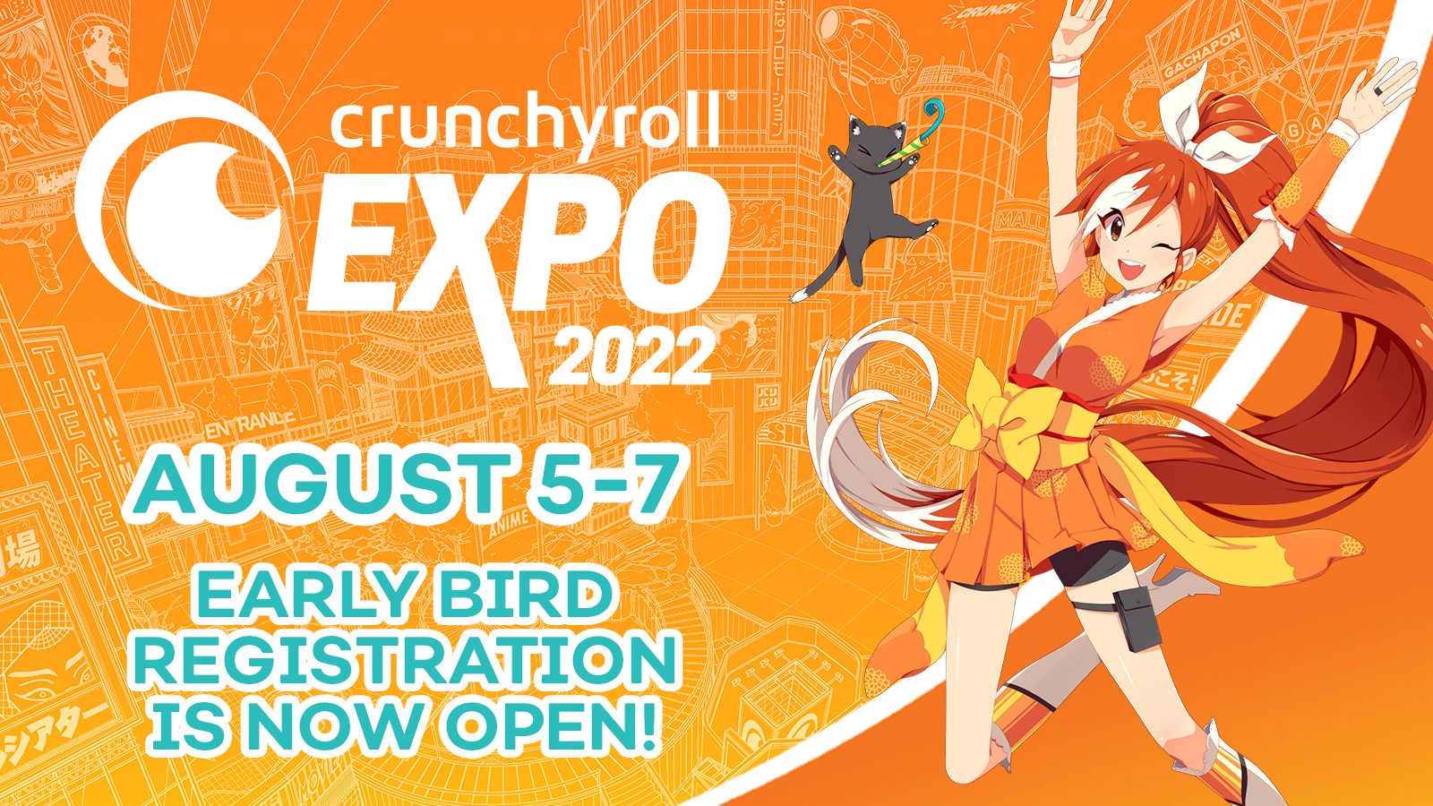 Crunchyroll - Crunchyroll Expo 2022 Kicks Off This August, Early Bird  Registration Goes Live