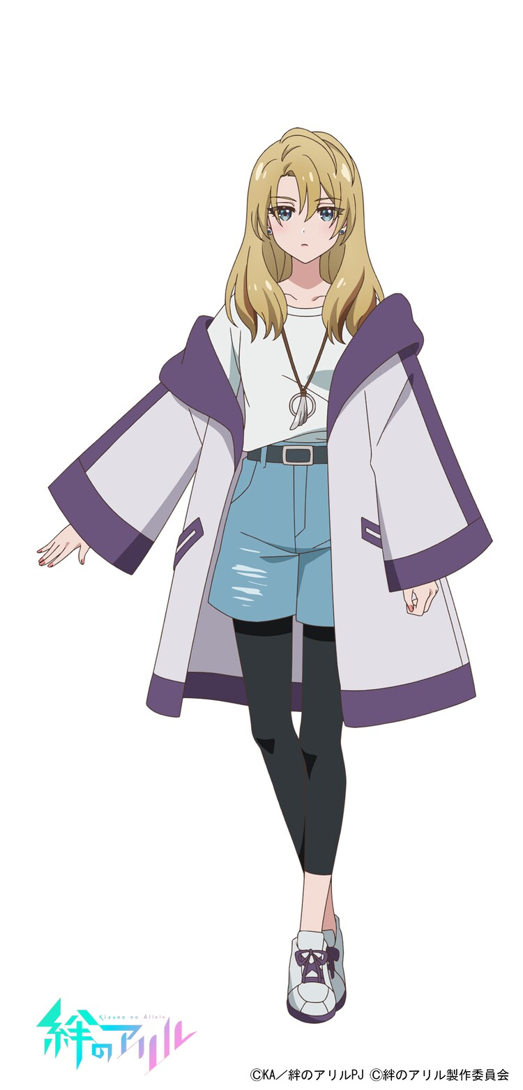 Kizuna no Allele Zoe character design 2
