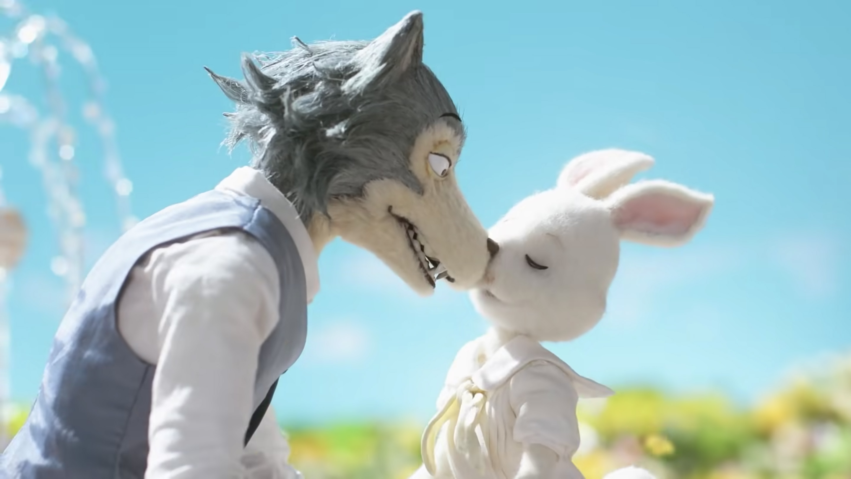 Crunchyroll Beastars Legoshi And Haru Dance The Night Away In Detailed New Figure