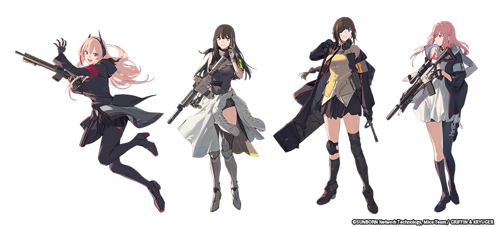 Crunchyroll Girls Frontline Mobile Game To Fire Away In New Tv Anime This Year 