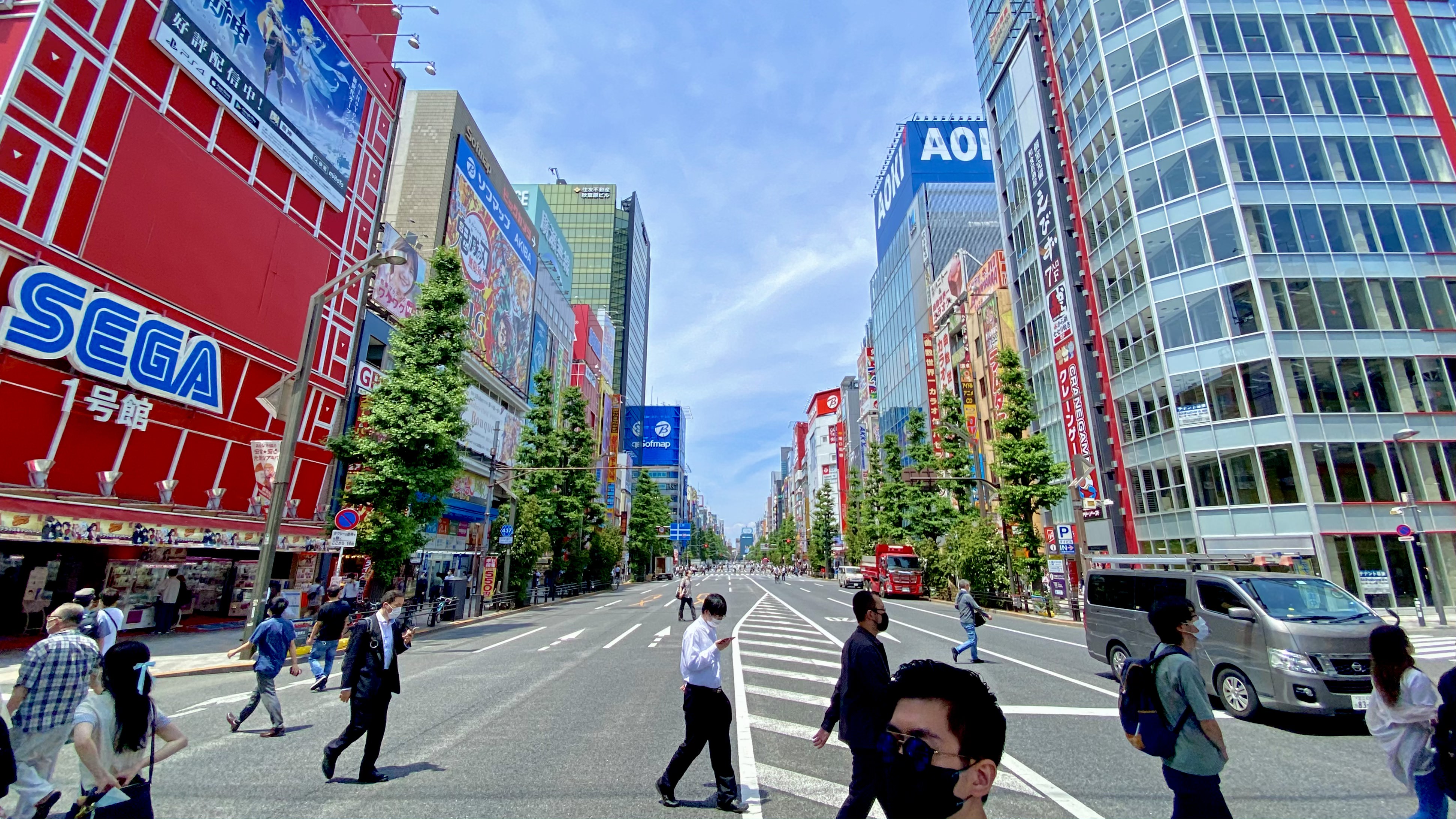 Akihabara am 11. Juni