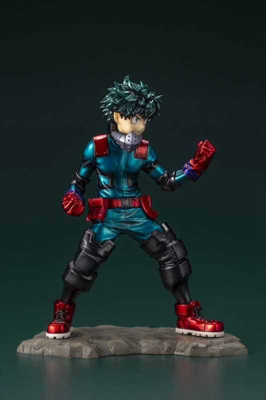 Crunchyroll - My Hero Academia Deku Becomes Metallic with "HERO FES