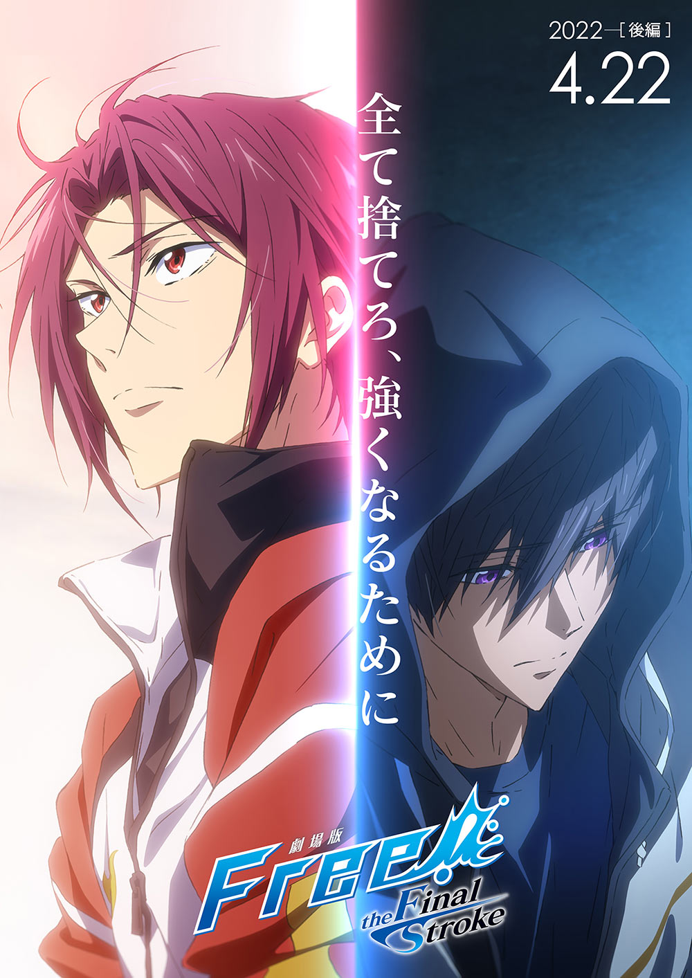 Rivalität zwischen Rin und Haru in Free! – The Final Stroke –