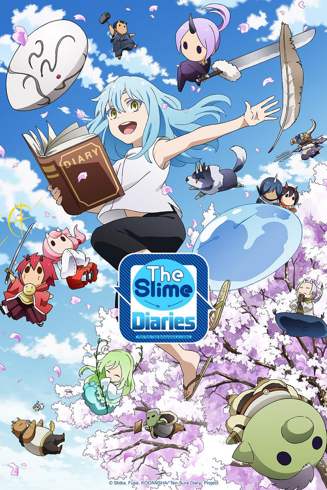 Das Anime-Visual von Slime Diaries