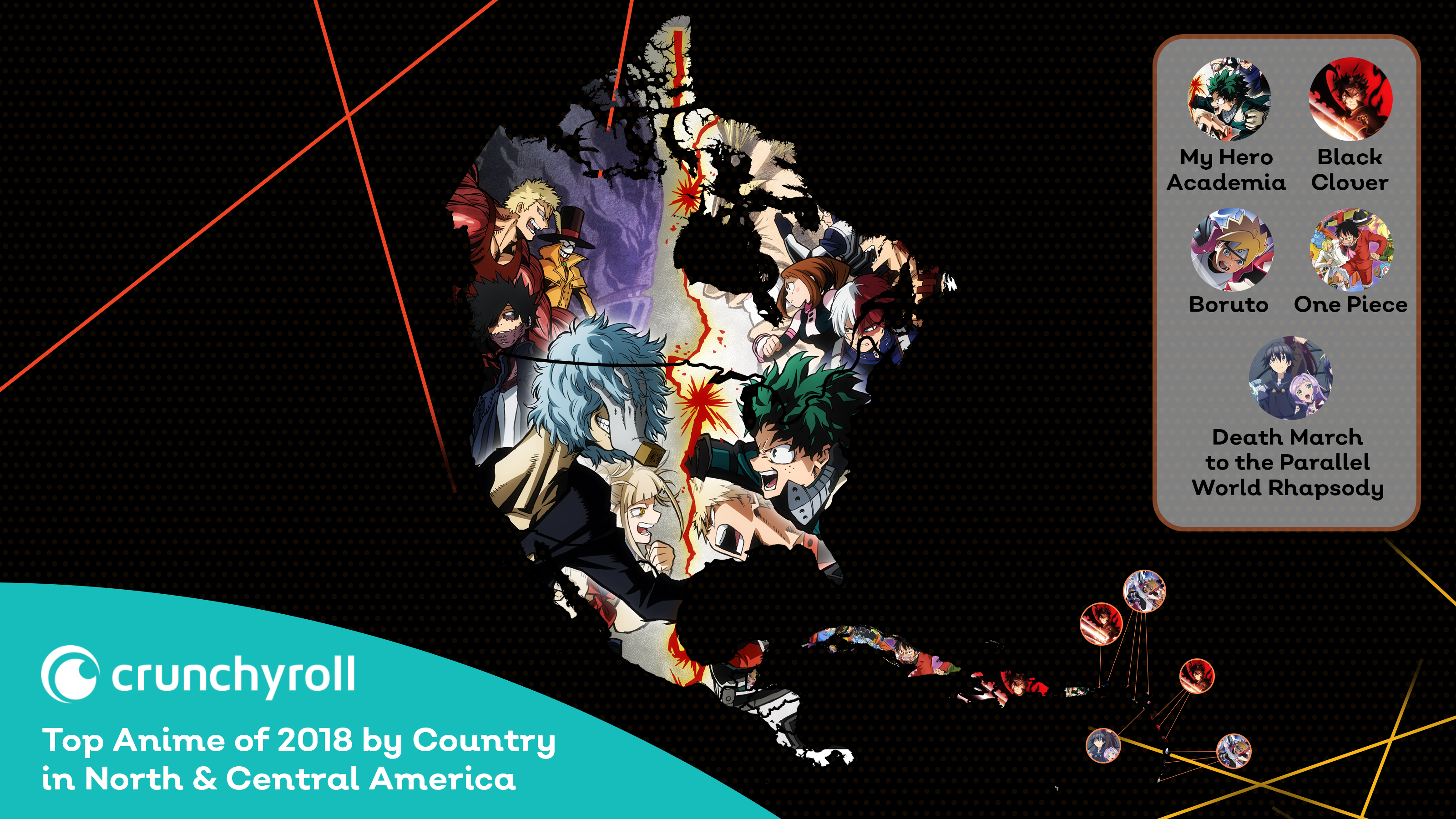 Os 20 anime mais populares a nível mundial no Crunchyroll