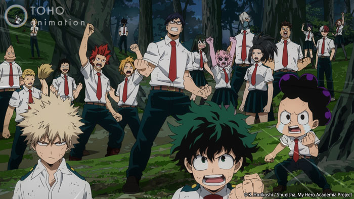 My hero academia characters