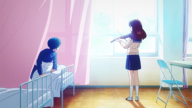 #Junge Musiker verneigen sich in Blue Orchestra TV Anime Key Visual, Trailer